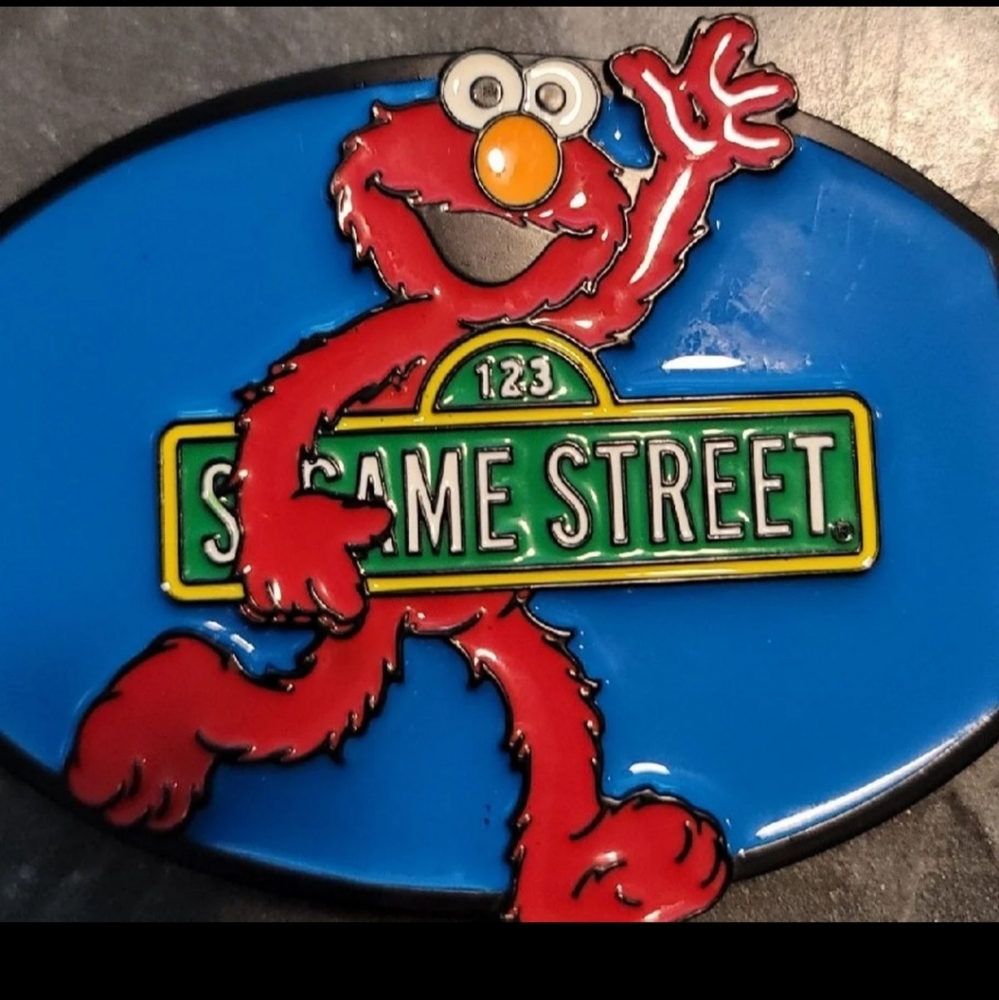Elmo Belt Buckle